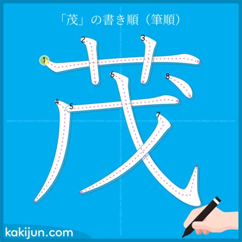 茂部首|漢字「茂」の書き順・部首・画数・意味や読み方